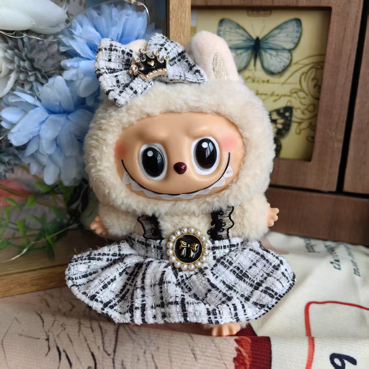 Wholesale Doll clothes for three generations,  circus clown fashion brand cute cartoon